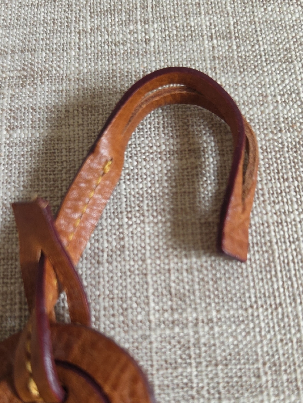 Dooney & Bourke Leather Bag Tag - Picture 4 of 7